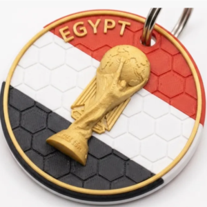 Egypt World Cup Keychain
