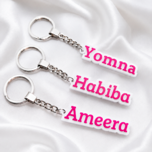 Name Keychain For Girls