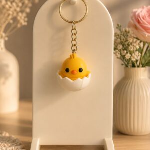 Cute Mini Chick Keychain